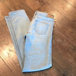 Light wash jeans